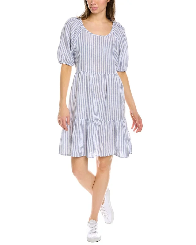 Beachlunchlounge Luca Linen-Blend A-Line Dress