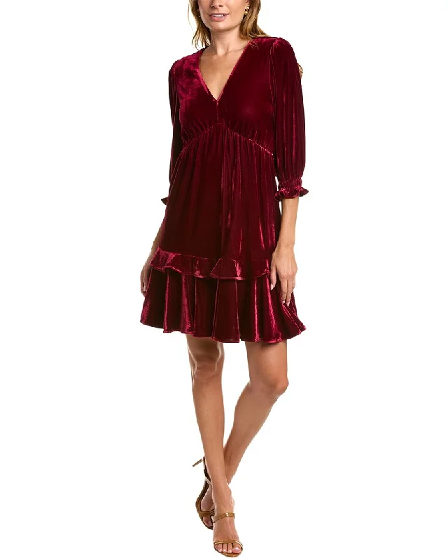 MAISON TARA Velvet Dress