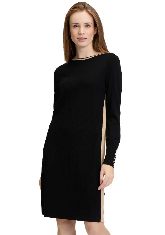 Betty Barclay Knit Jumper Dress, Black