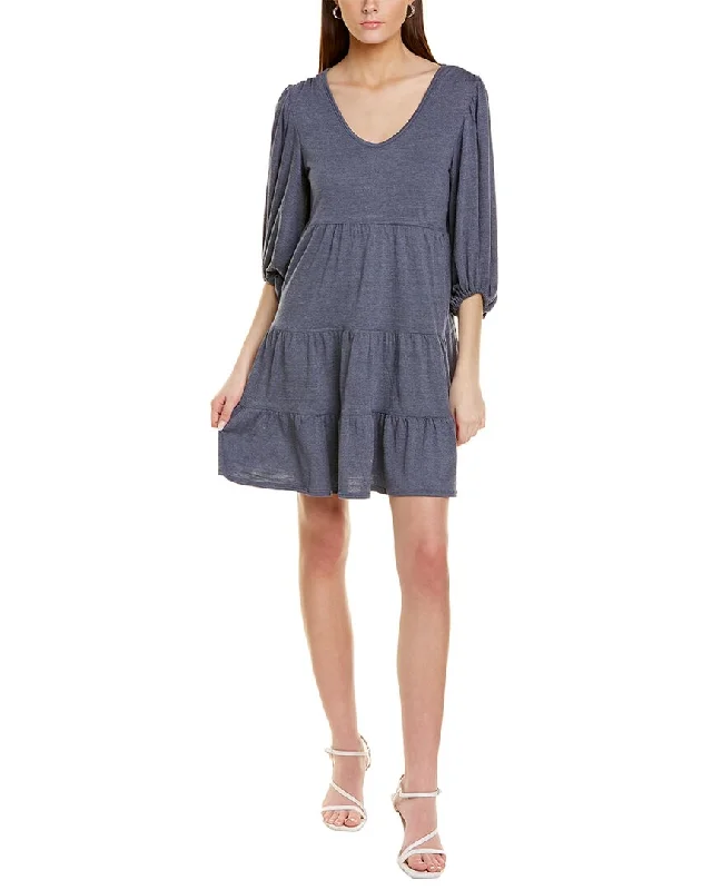 Limited Availability Max Studio Crinkled Jersey Mini Dress