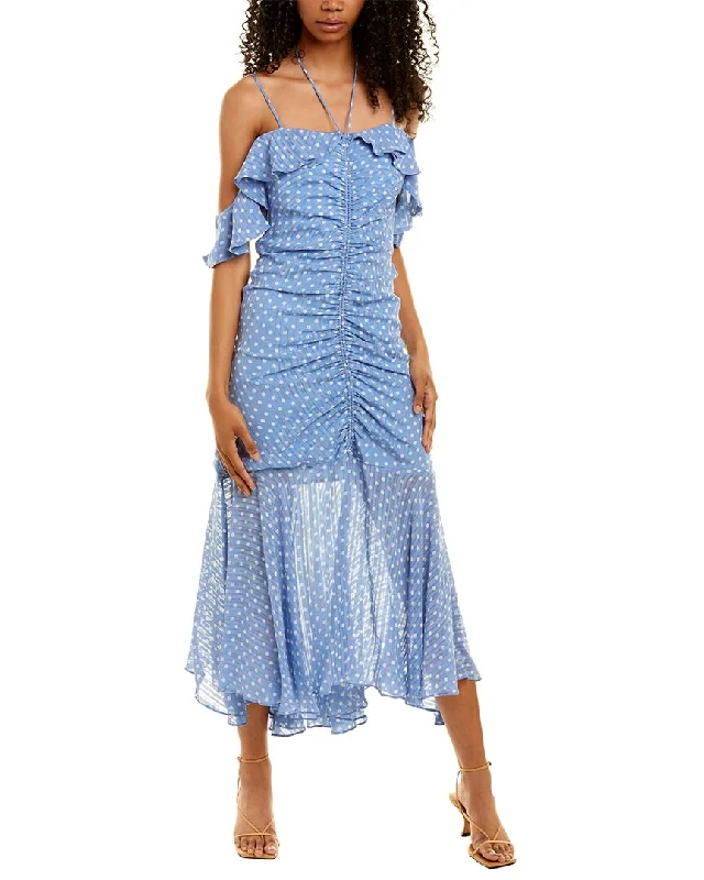 Jonathan Simkhai Naomi Silk Midi Dress