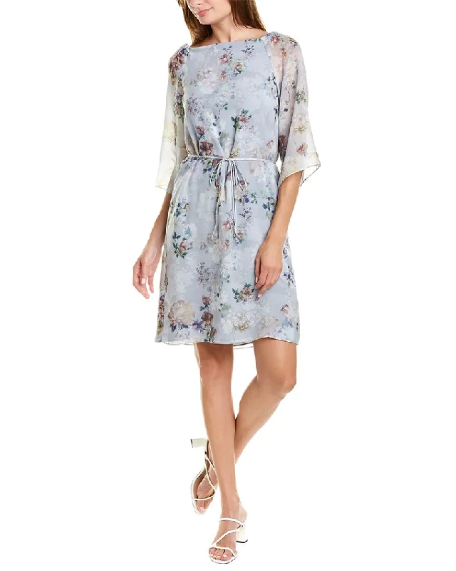 Sara Campbell Floral Peasant Dress