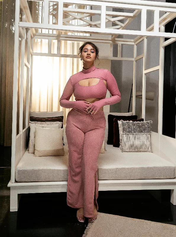 Cerise Blush Pink Lounge Set