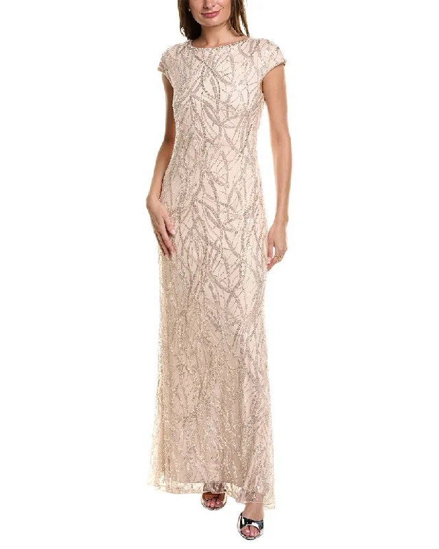 Tadashi Shoji Beaded Gown