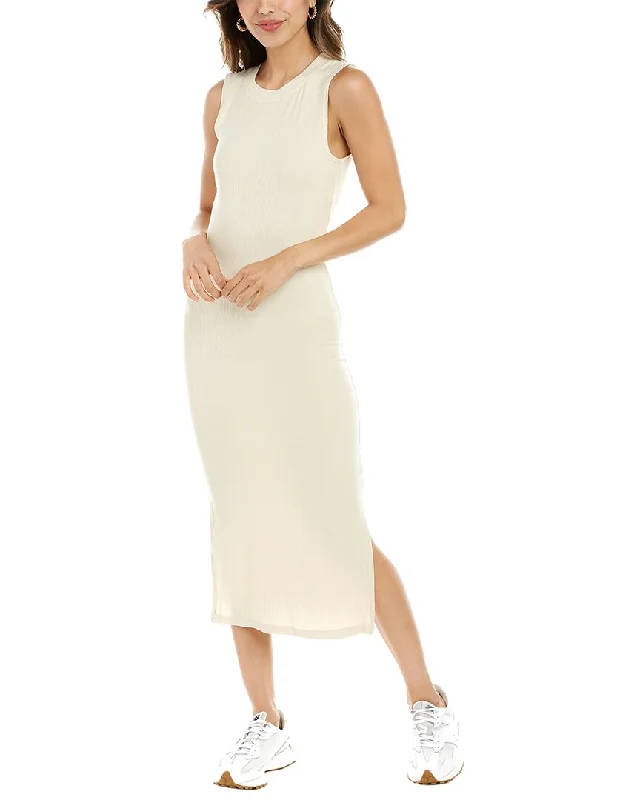 WeWoreWhat Rib Midi Dress