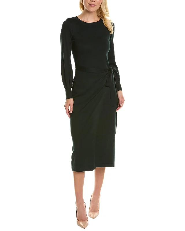 Price Reduction Taylor Front Panel Sweaterdress