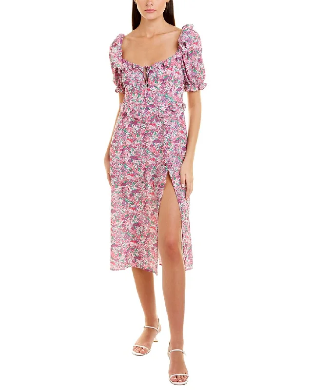 For Love and Lemons Katarina Midi Dress