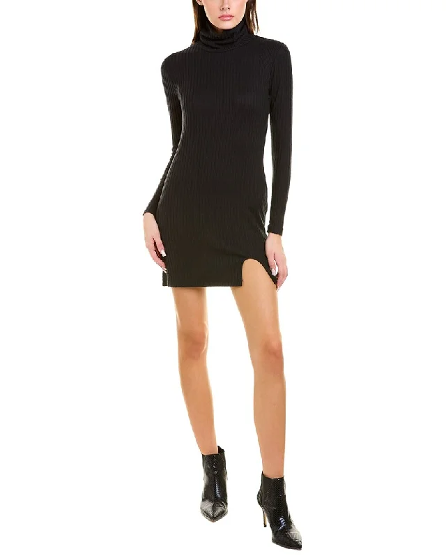 Socialite Cozy Turtleneck Mini Dress