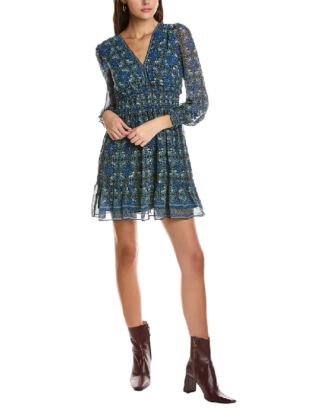 Max Studio Smocked Mini Dress