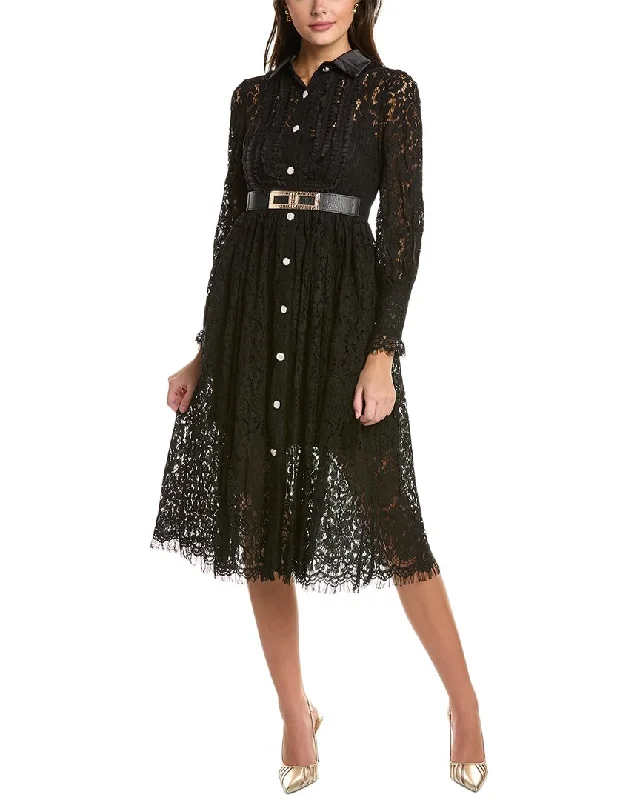 Price Rollback Moonsea Lace Shirtdress