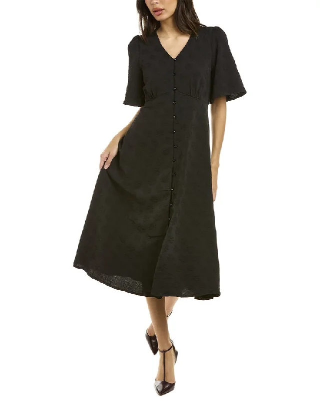 Gracia Jacquard Shirtdress