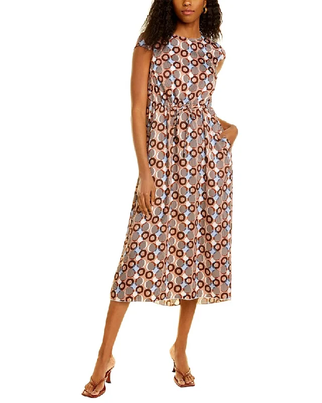 Peserico Drawstring Midi Dress