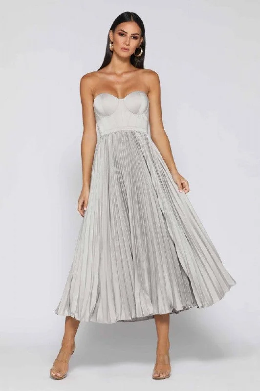 Customer Appreciation Sale Milan Dress - Silver