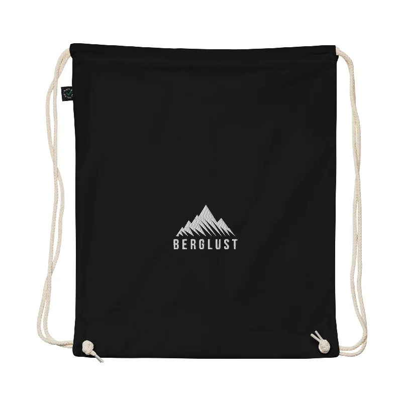 Berglust Logo - Organic Turnbeutel (Bestickt)