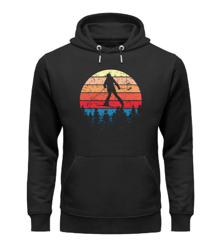 Skifahren Vintage - Unisex Premium Organic Hoodie