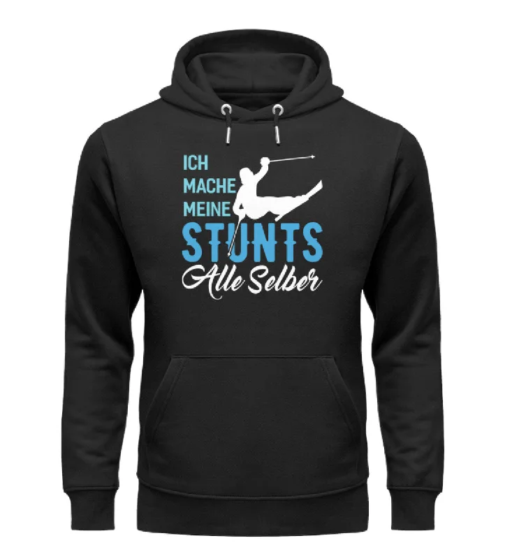 Ich mache meine Stunts alle selber-(S.K) - Unisex Premium Organic Hoodie