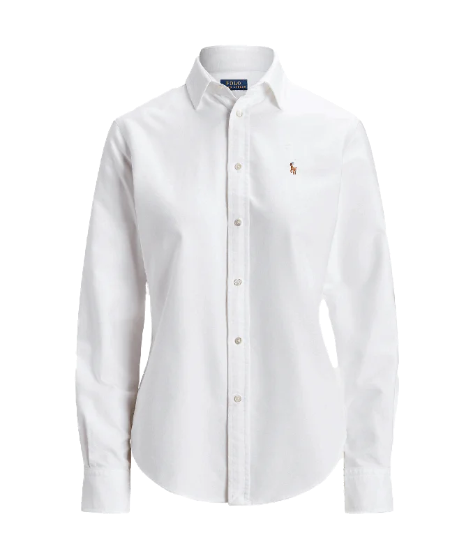 Classic Fit Oxford Shirt - BSR White