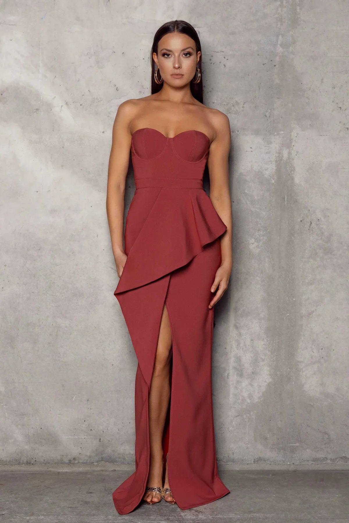 Savings Galore Indiana Dress - Hibiscus Red
