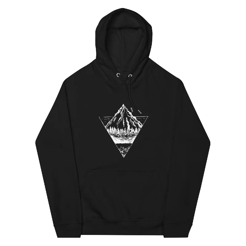 Berg - Geometrisch - Unisex Premium Organic Hoodie