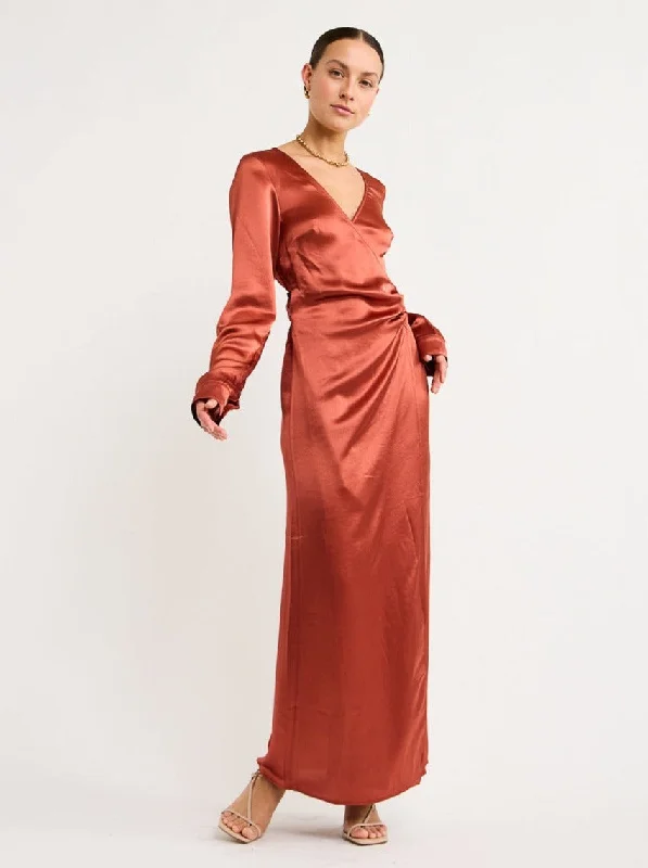 Holiday Sale Anna Quan Harlow Dress in Bruschetta