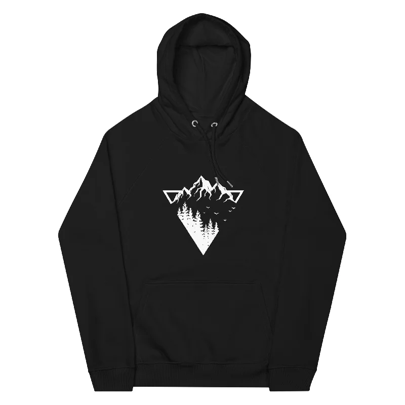 Berge - Geometrisch - Unisex Premium Organic Hoodie