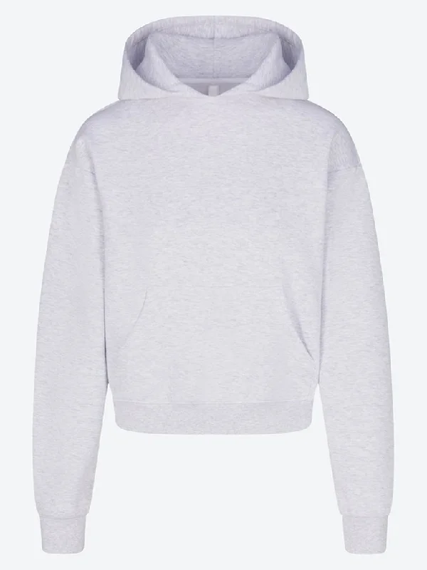 Cotton fleece classic pullover hoodie