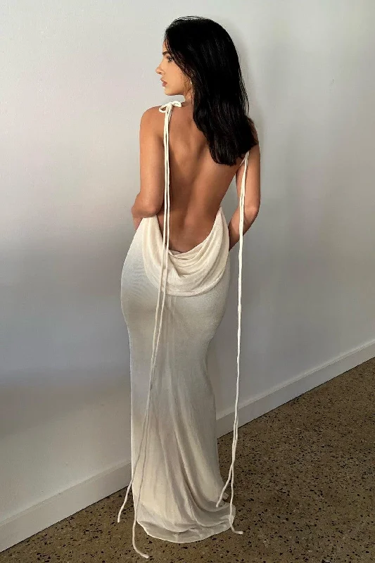 Best Seller Cristina Gown - Pearl White