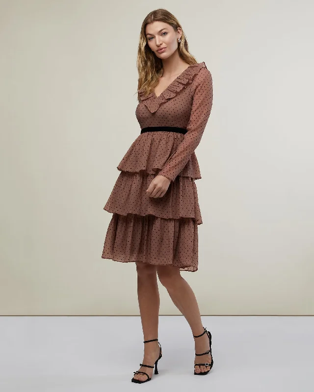 Price Drop Ruffle Tiered Midi Dress