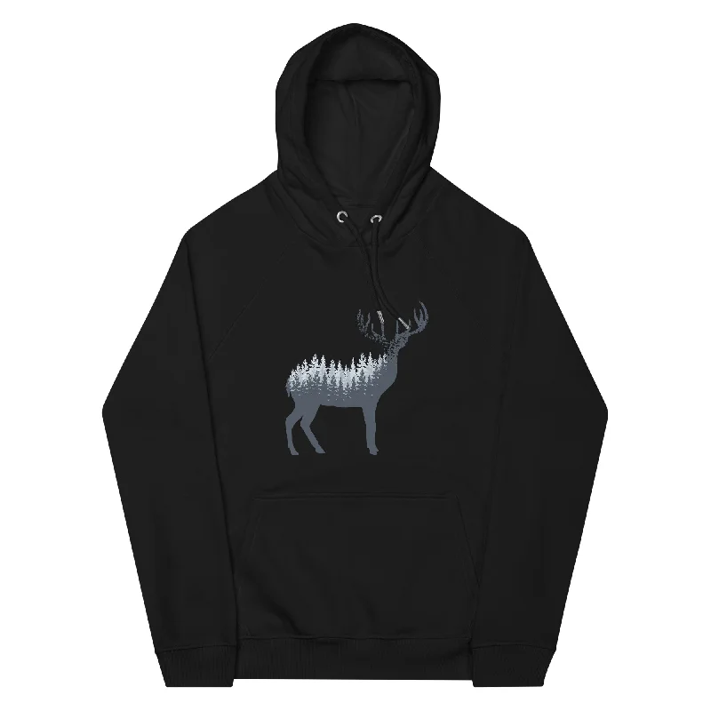 Hirsch Abstrakt - Unisex Premium Organic Hoodie