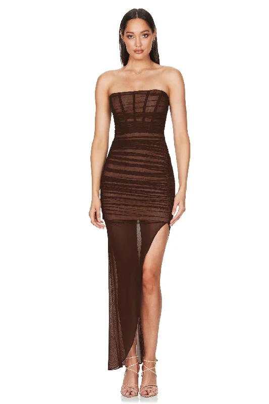 Steals and Deals Nookie Eden Gown - Chocolate