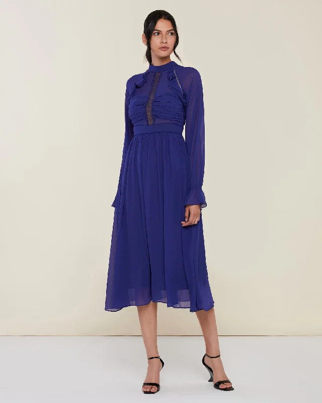 Seasonal Clearance Floral Midi Dress