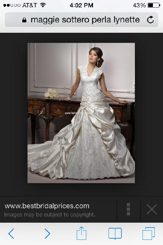 Blowout Sale Maggie Sottero Perla Lynette