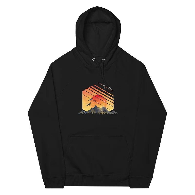 Sonnenaufgang Alpen - Unisex Premium Organic Hoodie