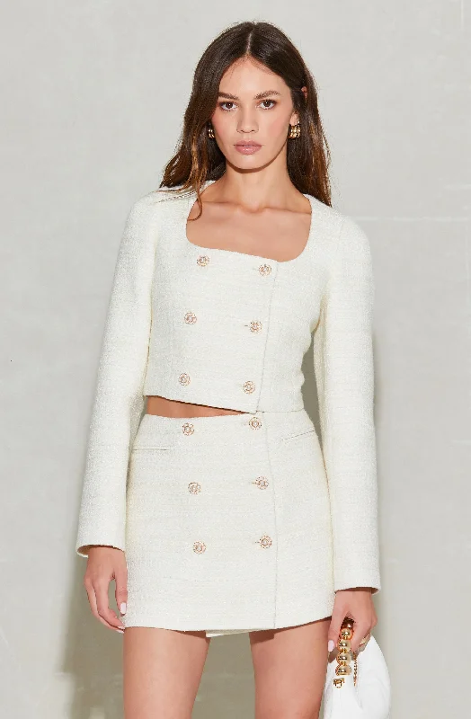 Rosario Tweed Cropped Jacket