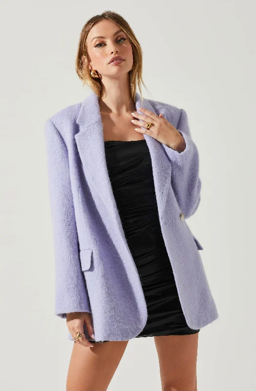 Kindra Wool Blend Coat