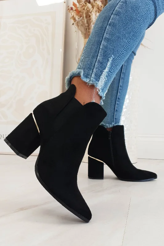 Price Blitz Piper Ankle Boots | Black