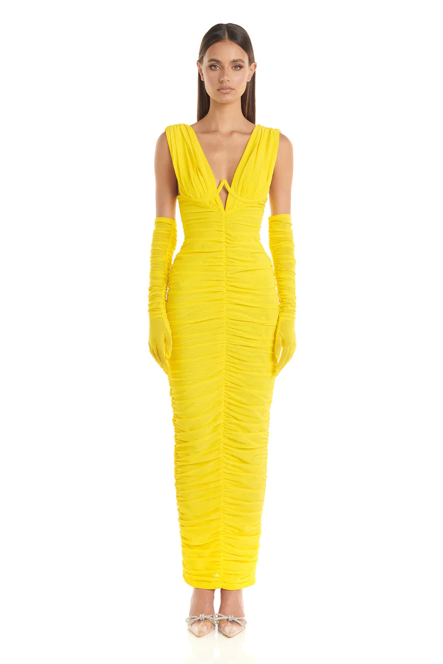 Savings Galore Anna Dress - Yellow
