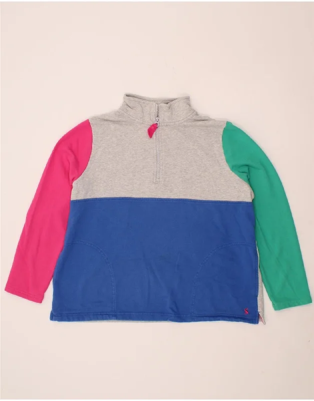 JOULES Womens Oversized Sweatshirt Jumper UK 18 XL Multicoloured